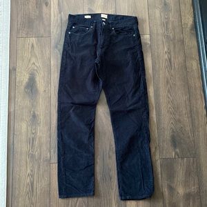 J Crew corduroy navy pants